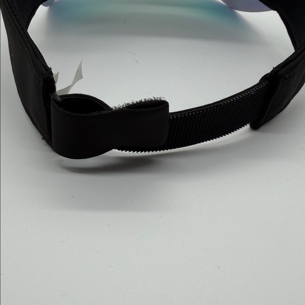 Athleta Black and Iridescent Reflective Visor - Picture 3 of 6